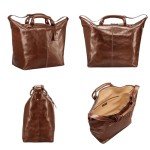 Maxwell Scott Women's Luxury Leather Travel Bag