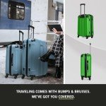 Kenneth Cole 20-Inch Hardshell 4-Wheel Spinner Luggage