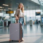 Cosbarn 5-Piece Hardshell Spinner Luggage Set