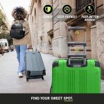 Kenneth Cole 20-Inch Hardshell 4-Wheel Spinner Luggage
