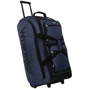 Wrangler Wesley Large 30-Inch Rolling Duffel Bag