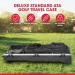 SKB ATA Hard Shell Golf Travel Case with Wheels