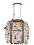 Lily Bloom Underseat Tote - 15" Rolling Bag