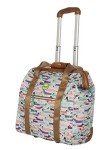 Lily Bloom Underseat Tote - 15" Rolling Bag