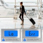 Dr.meter 2 Pack Travel Luggage Scale Set