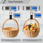 Dr.meter 2 Pack Travel Luggage Scale Set