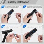 Dr.meter 2 Pack Travel Luggage Scale Set