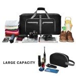 Felipe Varela 65L Waterproof Duffle Bag with Shoes Compartment