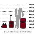 3-Piece U.S. Traveler New Yorker Rolling Luggage Set