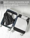 Gonex Compression Packing Cubes with Laundry Bag