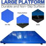 Heavy-Duty Industrial Floor Scale, 10,000 LB Capacity