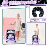 Inprof Kids 2-Piece Hardside Luggage Set
