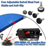 Heavy-Duty Industrial Floor Scale, 10,000 LB Capacity