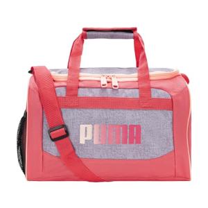 PUMA Kids' Evercat Transformation Duffel Bag, Grey/Pink