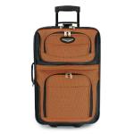Amsterdam Expandable Rolling Luggage Set - Orange