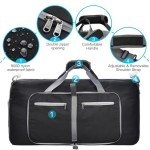 Felipe Varela 65L Waterproof Duffle Bag with Shoes Compartment