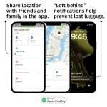 Digital Luggage Scale with Apple Find My Compatibility