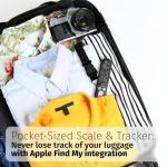 Digital Luggage Scale with Apple Find My Compatibility