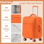 CENICENI Ultralight Travel Luggage Set with Accessories