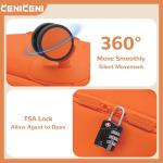 CENICENI Ultralight Travel Luggage Set with Accessories