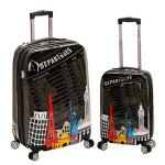 Rockland Departure 2-Piece Hardside Spinner Set