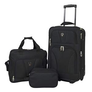 Travelers Club Bowman 3-Piece Expandable Luggage Set
