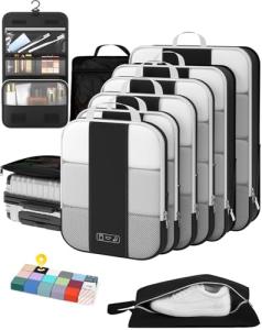 10 Compression Packing Cubes for Travel Organization