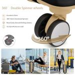 Expandable 6-Piece Luggage Set with Spinner Wheels