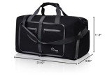 Felipe Varela 65L Waterproof Duffle Bag with Shoes Compartment