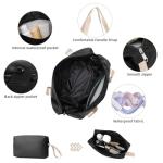 Expandable 6-Piece Luggage Set with Spinner Wheels