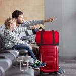 40L 20-Inch Red Weekender Duffel Bag