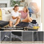 Expandable 6-Piece Luggage Set with Spinner Wheels