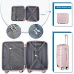 Somago 20" Carry On and 14" Cosmetic Case Set
