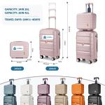 Somago 20" Carry On and 14" Cosmetic Case Set