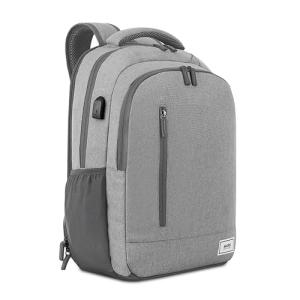 Solo New York Lightweight Laptop Backpack - Grey