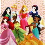 Disney Princess Backpack and 18" Luggage Set