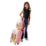 Disney Princess Backpack and 18" Luggage Set