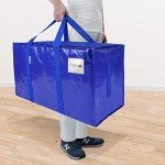 TICONN 6 Extra Large Moving Bags with Zippers