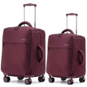 Ultralight 20" & 24" Travel Luggage Set