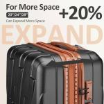 VIVIcity Lightweight Luggage Set with Spinner Wheels