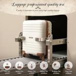 Dark Green 7-Piece Spinner Luggage Set
