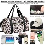 Waterproof Gym Bag with Shoe Compartment for Women