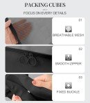 8-Piece Packing Cubes Set for Travel Luggage