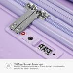 Traveler's Choice Pagosa 22" Lavender Spinner Luggage