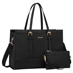 LOVEVOOK Women's 15.6" Canvas Laptop Bag