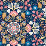 Vera Bradley 27" Women's Rolling Suitcase, Blue