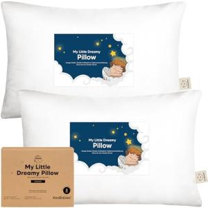 KeaBabies Toddler Travel Pillows - 2-Pack