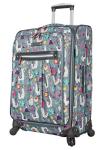 Lily Bloom 24" Expandable Llama Mama Suitcase