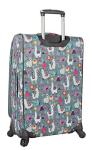 Lily Bloom 24" Expandable Llama Mama Suitcase