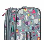 Lily Bloom 24" Expandable Llama Mama Suitcase